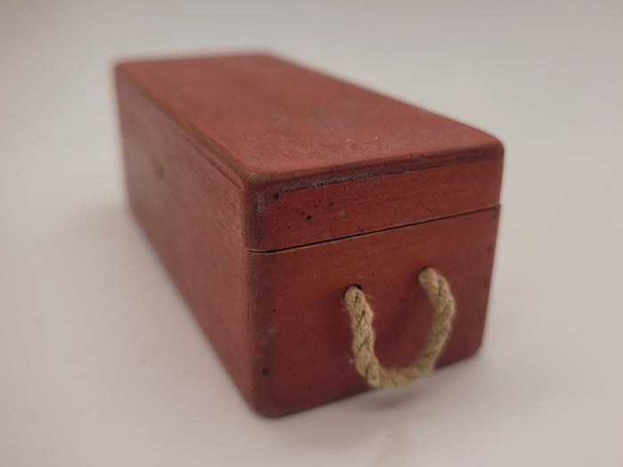Wooden Red Chest - by Sir Thomas Thumb