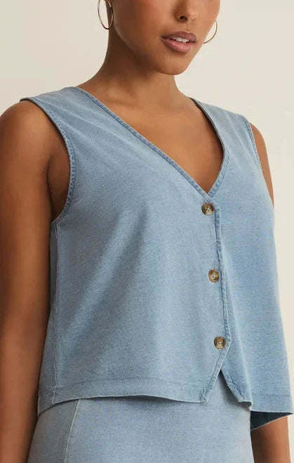Z Supply | Noelle Jersey Denim Tank