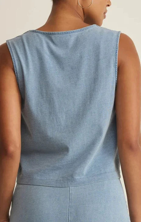 Z Supply | Noelle Jersey Denim Tank