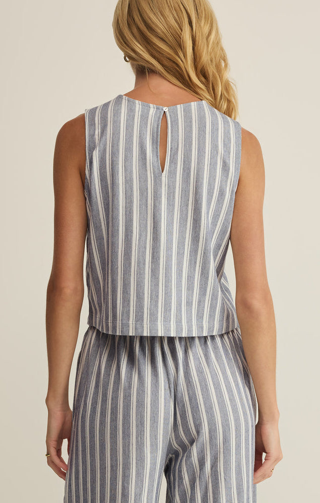 Z Supply | Sloane Knit Striped Top-Summer Stone